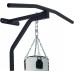 ARD Chin Pull Up Bar with Punch Bag Bracket Wall Mounted Gym Chinning Workout BK